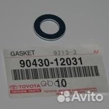 Прокладка сливной пробки 9043012031 toyota