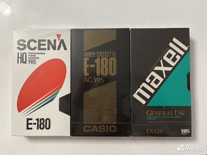 Видеокассеты новые запечатанные