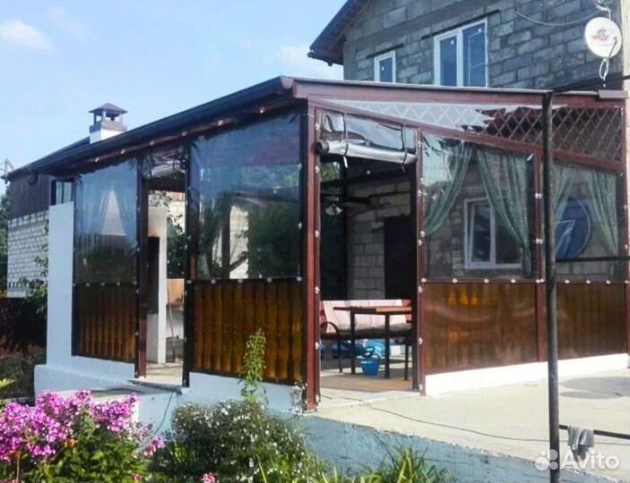 Мягкие окна шторы