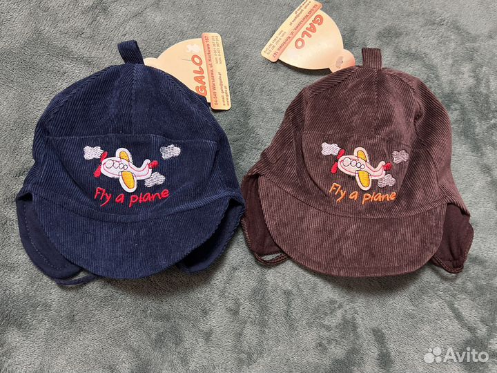 Шапочка для мальчика 1-3 года Польша новая