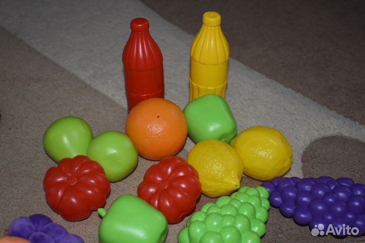 Тележка Полесье Supermarket №1 + набор продуктов