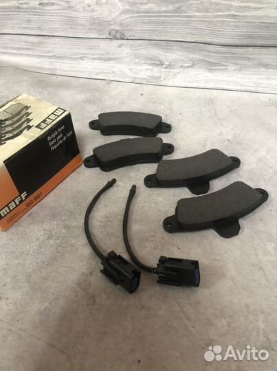 Maff 745019 Комплект тормозных колодок, дисковый т