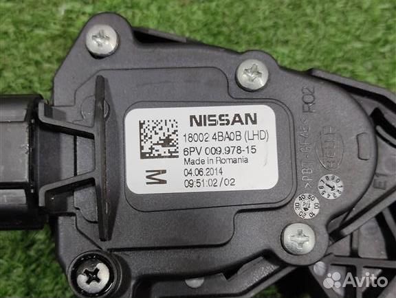 Педаль газа электронная Nissan Qashqai J11 2014