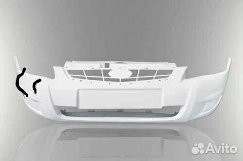 Бампер передний priora 2.бампер задние прора 1