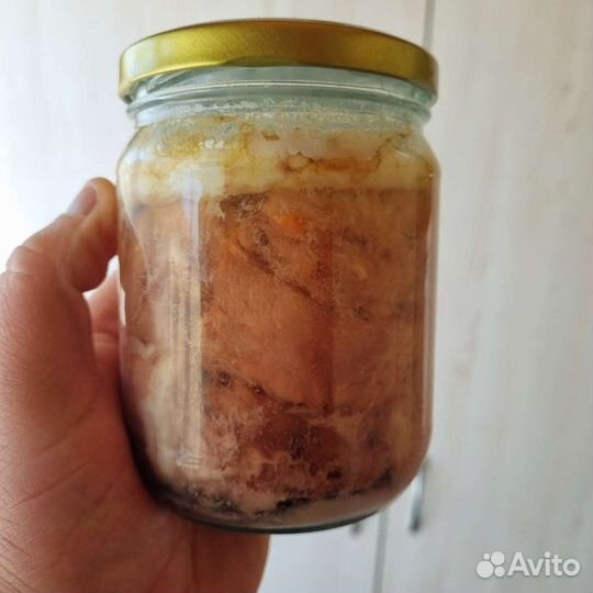 Домашная тушенка (куриная,свиная,говяжья)