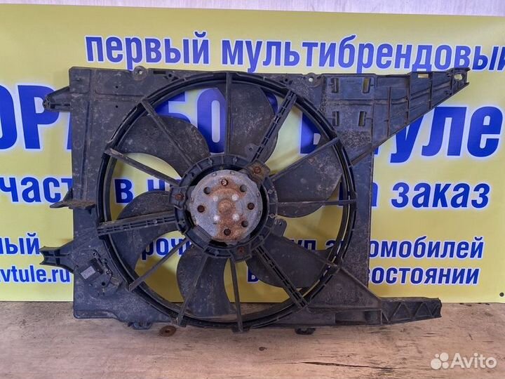 Вентилятор охлаждения двс Renault Megane Scenik