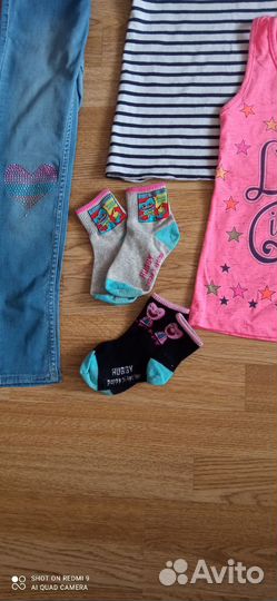 Пакет одежды для девочки 122 128