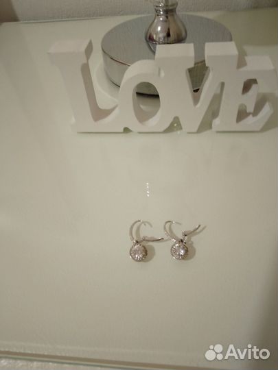 Swarovski серьги