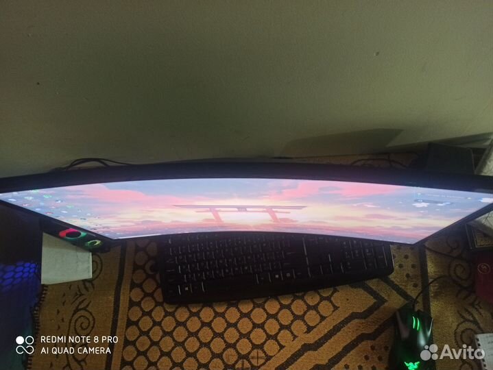 Samsung odyssey crg5 изогнутный fullhd монитор 144