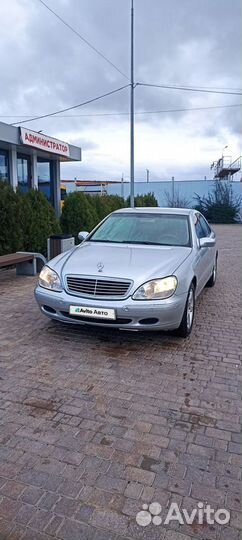 Mercedes-Benz S-класс 3.2 AT, 2001, 313 000 км