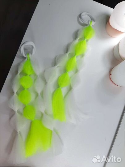 Комплект детских резинок афрорезинка для волос