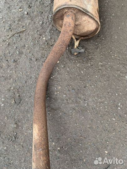 Глушитель в сборе Mitsubishi L200 KV4T