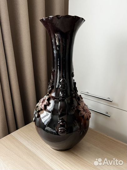 Ваза керамическая большая напольная