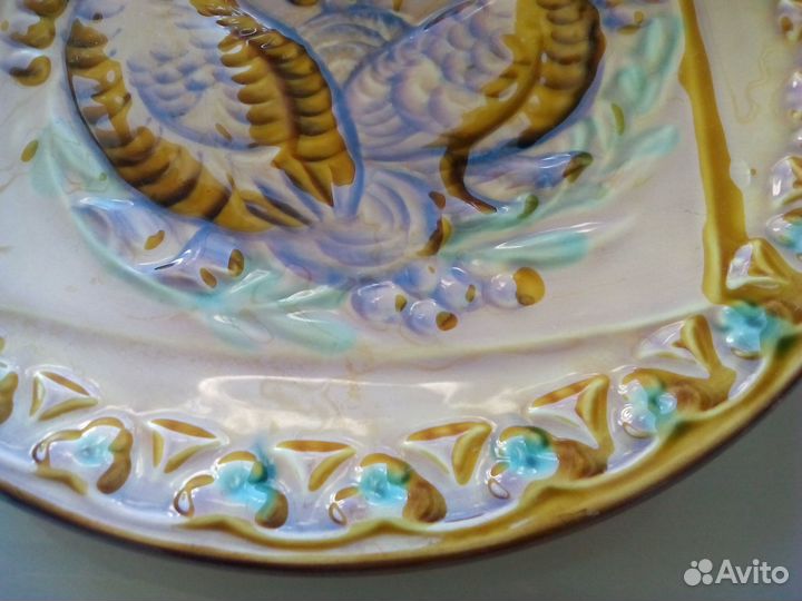 Советская настенная тарелка СССР