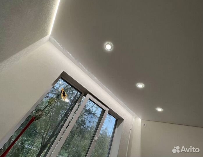 Натяжные потолки Установка натяжных потолков