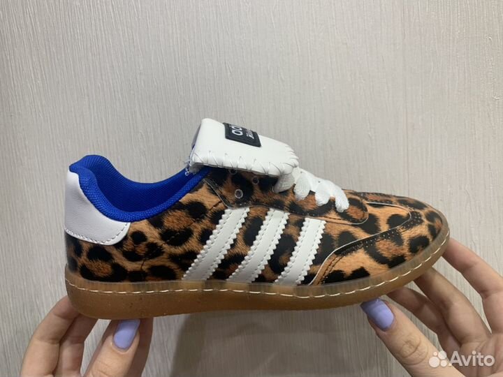 Кроссовки - кеды Wales Bonner x Adidas leopard