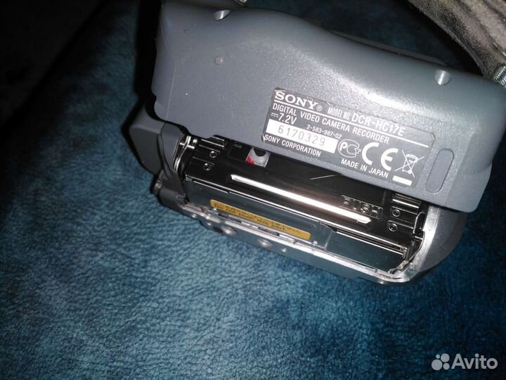 Видеокамера sony handycam DCR-HC17E