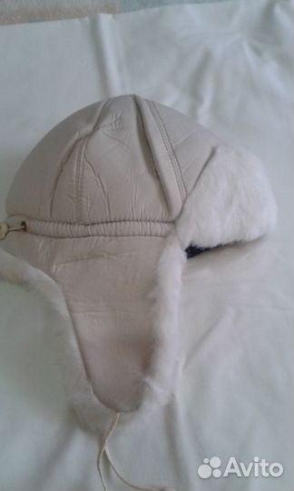 Шапка ушанка женская