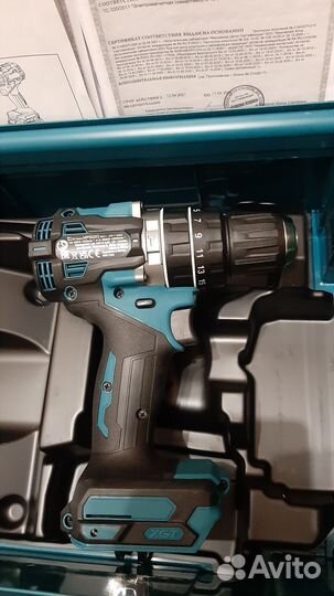 Дрель-шуруповерт аккумуляторная Makita HP002GZ XGT