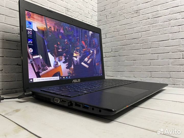 Мощный ноутбук Asus SSD + HDD