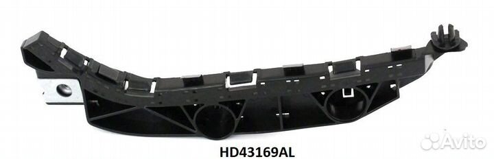 Крепление переднего бампера honda civic FD 05- LH