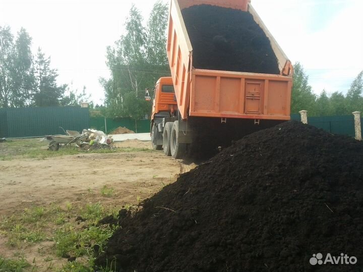 Качественный Чернозем с доставкой Камаз - ЗИЛ