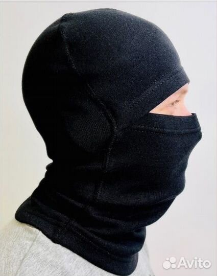 Теплая флисовая балаклава и снуд(труба)