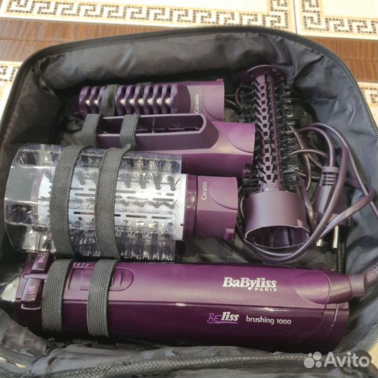 Фен щетка вращающаяся babyliss