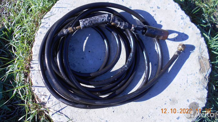 Газовая горелка для опаливания свиней со шлангом