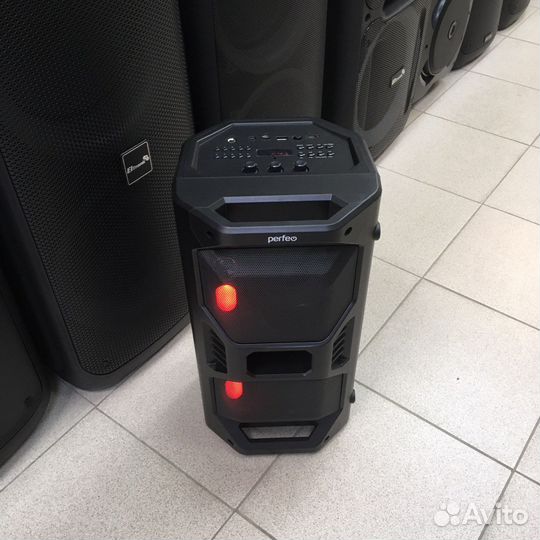 Беспроводная акустика колонка 50W Караоке B4985