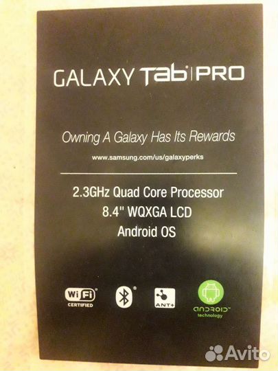 Планшет samsung galaxy tab pro