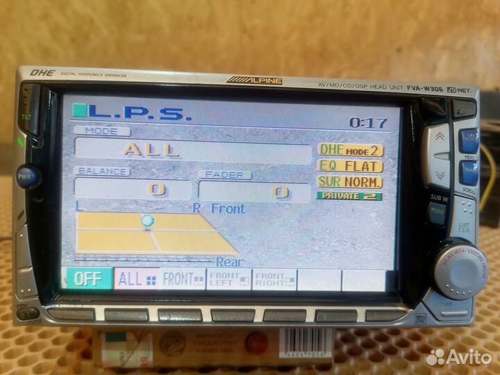 Магнитола alpine FVA-W306