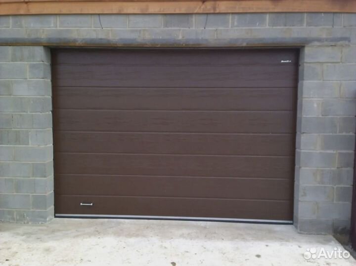 Секционные гаражные ворота на заказ