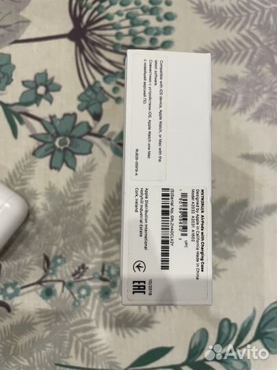 Беспроводные наушники apple airpods 1