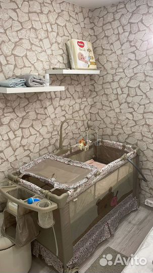 Детская кровать манеж