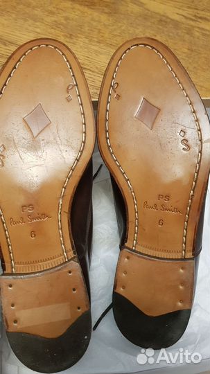 Кожаные туфли Paul Smith PS (Англия) 40р 26 см