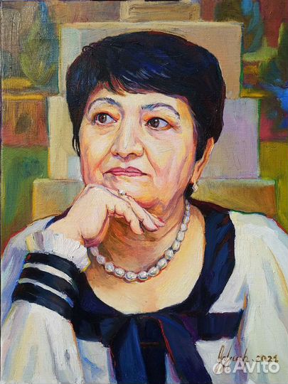 Портрет по фото, маслом от известного мастера