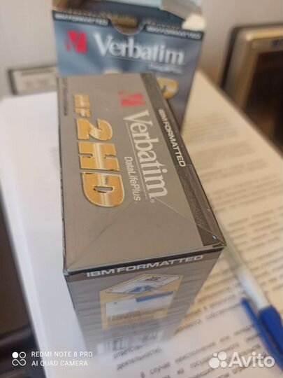 Дискеты 3.5 Verbatim MF 2 HD 14 шт новые