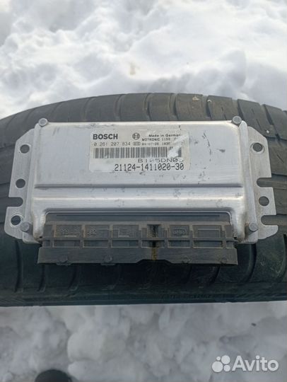 Эбу 124-й двигатель. 21124-1411020-30 ваз 2112