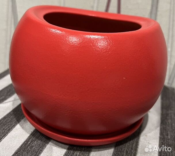 Горшок керамический цветочный
