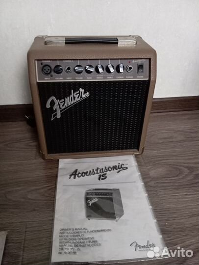 Гитарный комбоусилитель Fender Acoustasonic 15