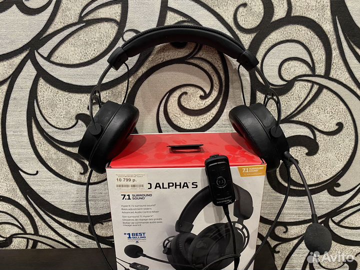 Игровая гарнитура HyperX Cloud Alpha S