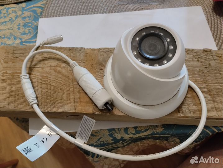 Камера видеонаблюдения купольная наружная