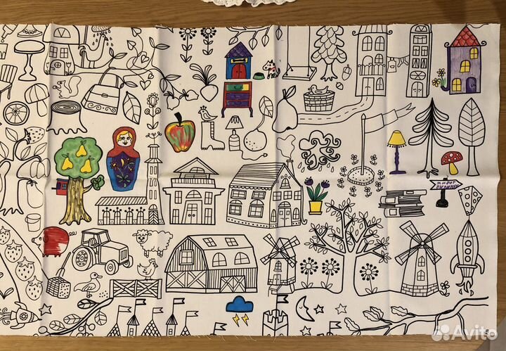 Отрез ткани IKEA для детского творчества