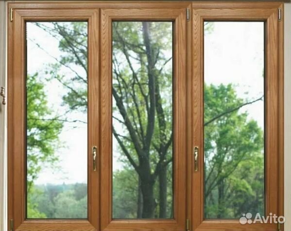 Окна под дерево