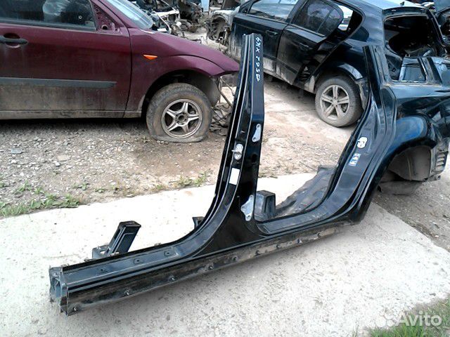 Порог со стойкой левый Mercedes Benz X164 Gl-Class