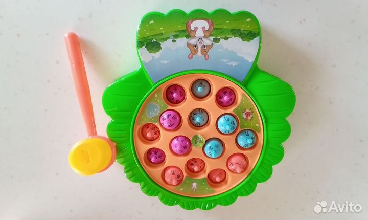 Музыкальная игрушка кротики с молоточком бу