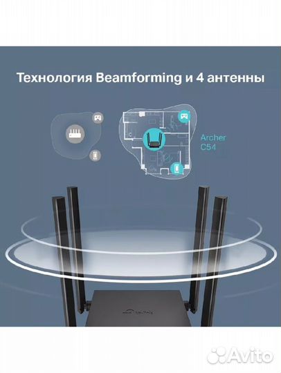 Роутер tp link archer C54