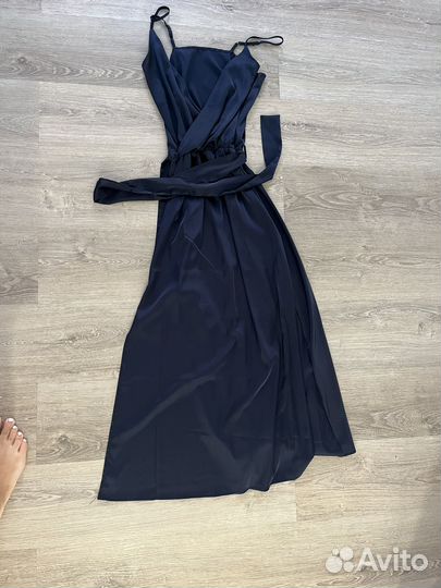 Вечернее платье синее