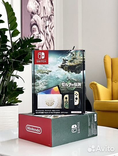 Новая/Nintendo Switch Oled Zelda Edition